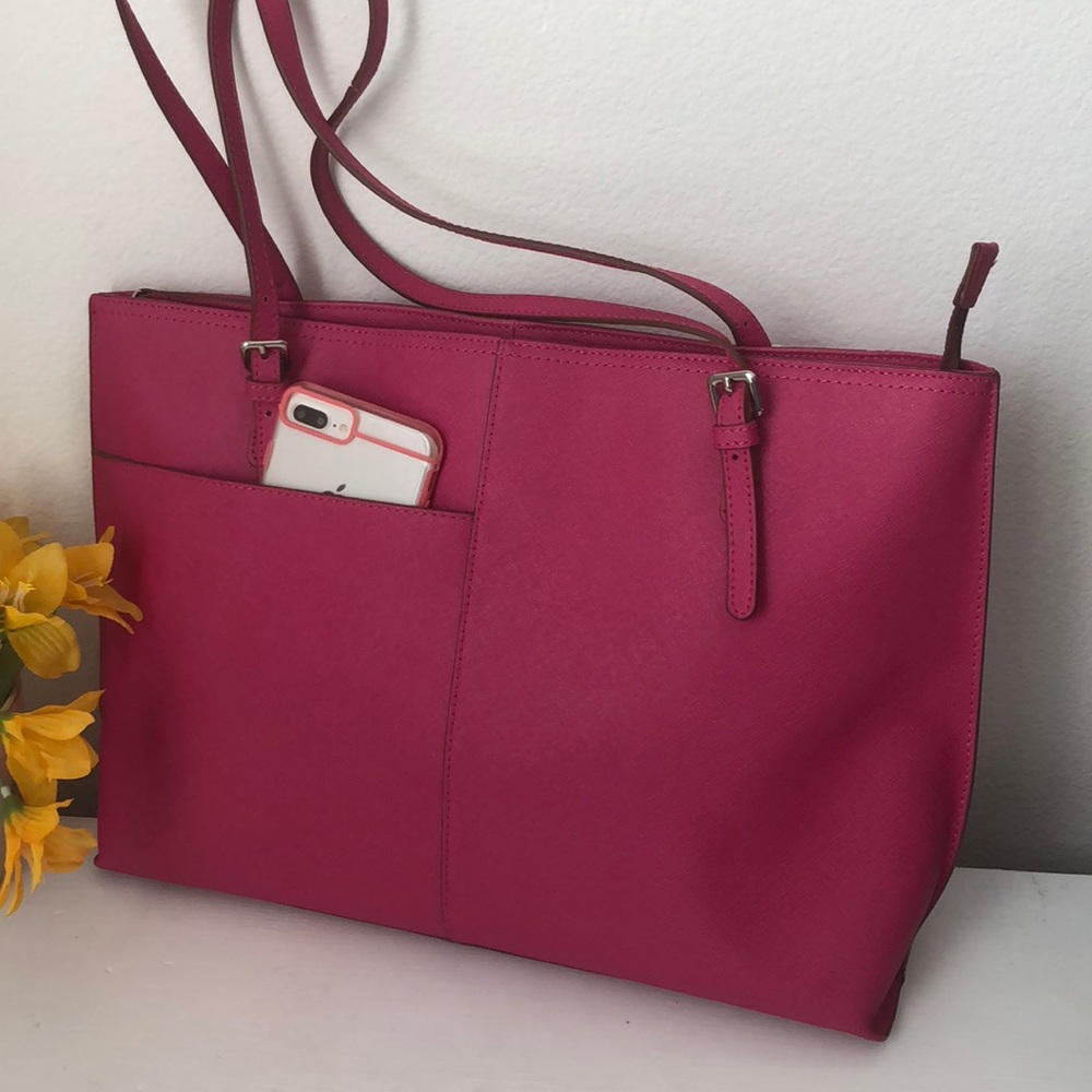 Hobo the Original saffiano leather tote